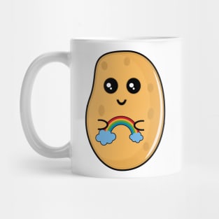 Potato with a rainbow Mug